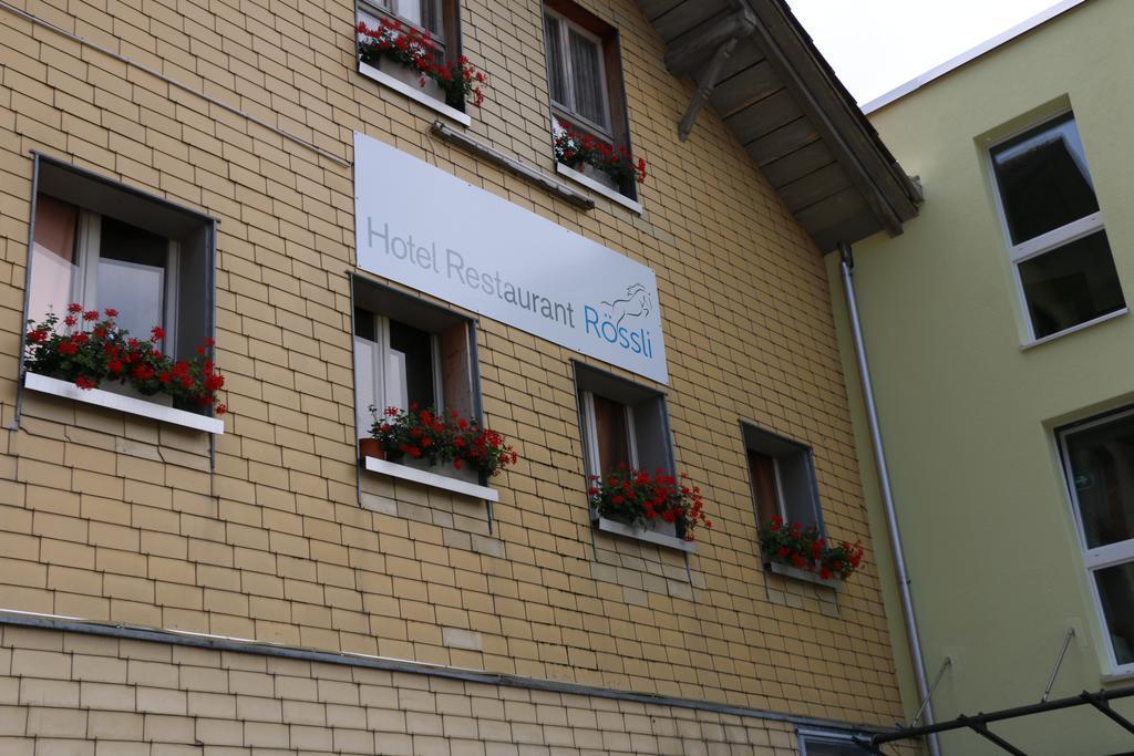 Hotel Restaurant Roessli Uetendorf Екстериор снимка